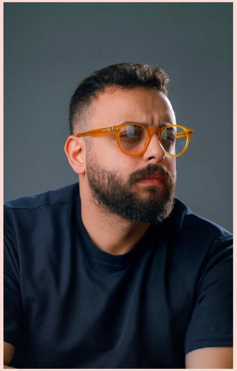 Hasan Mahdi in the studio